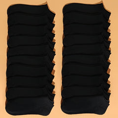 30 Pairs Women's Low Cut Ankle Socks Soft & Lightweight Solid Stockings