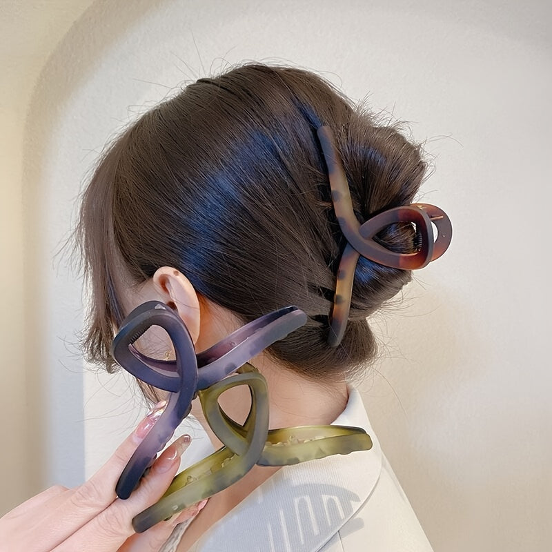 Matte Large Hair Claw Clips for Thick Hair - Big Jaw Clip for Girls