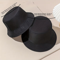 Cartoon Cat Reversible Bucket Hat Animal Print Sunshade Fisherman Cap