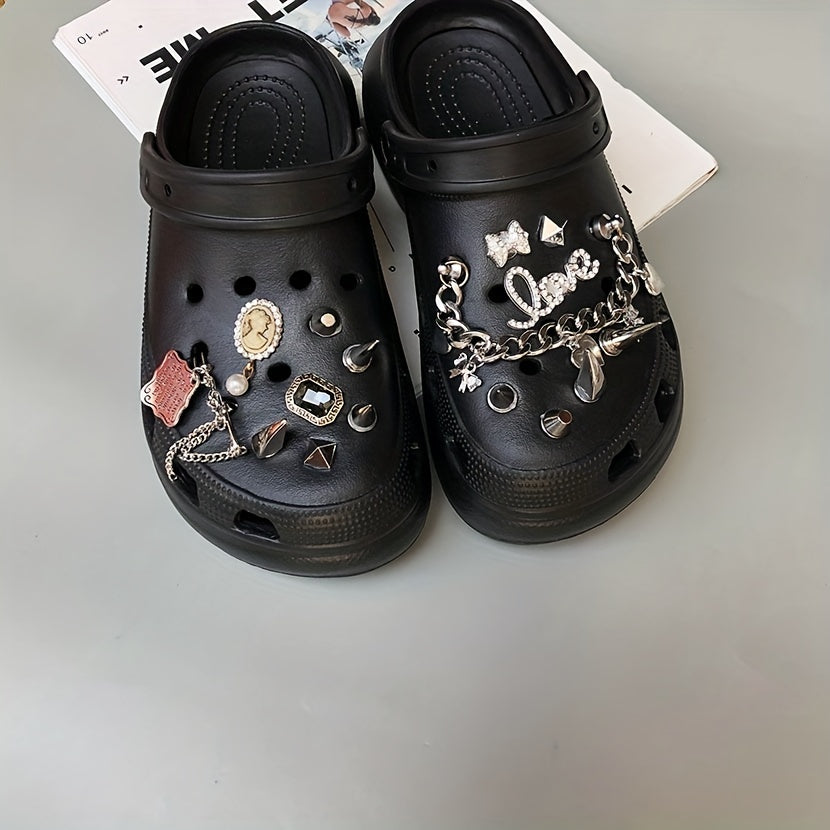 Zinc Alloy Shoes Charms For Clogs Garden Shoes Accessories