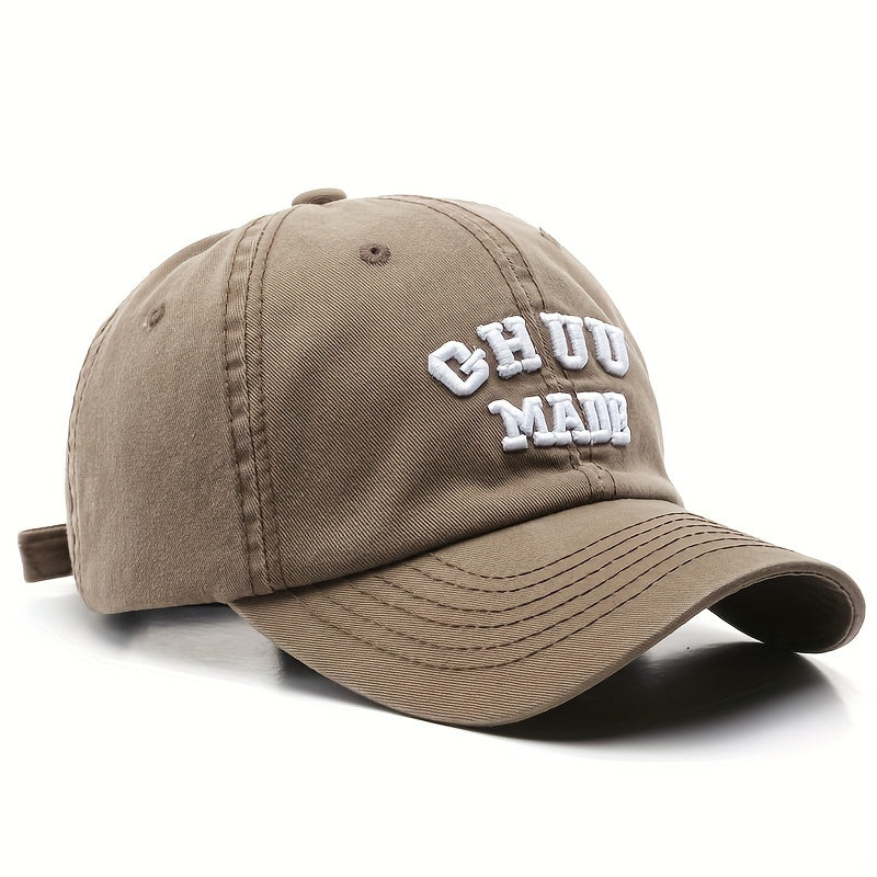Wide Brim Baseball Cap Soft Peaked Hat Unisex