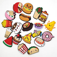 Foodies Shoe Charms Decoration Shoe Accessories Party Decorations