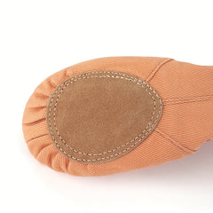 Canvas Ballet Shoes for Girls and Women - Soft Sole