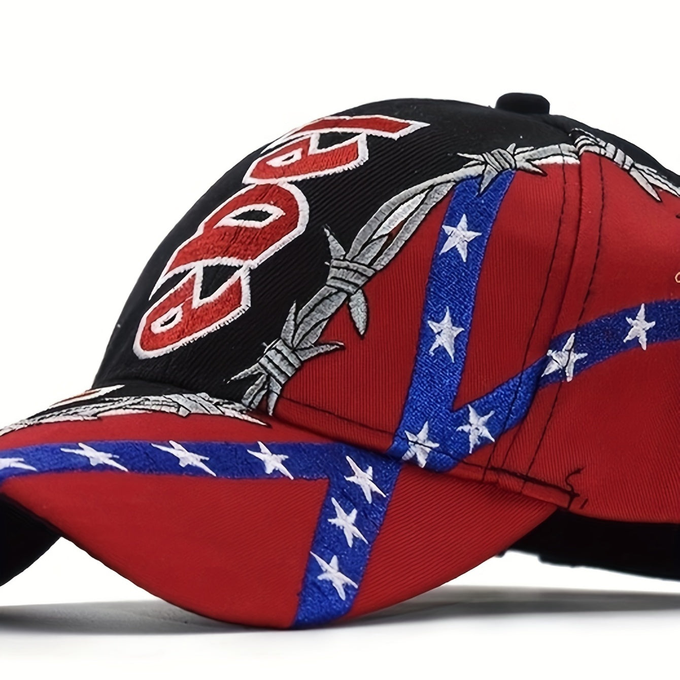 Letter Embroidery Football Baseball Cap Unisex Star Cap Hip Hop Casual Outdoor S