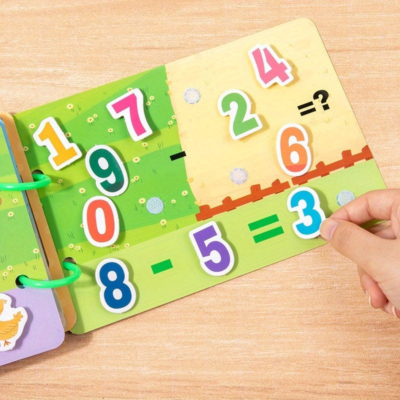 Reusable Sticker Book for Preschool Learning
