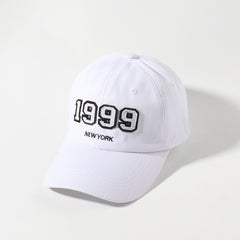 Candy Color Letter Embroidery Baseball Cap Sun Protection Hat
