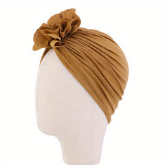Flower Baby Hat Toddler Turban Infant Head Wraps Bonnet Beanie Cap