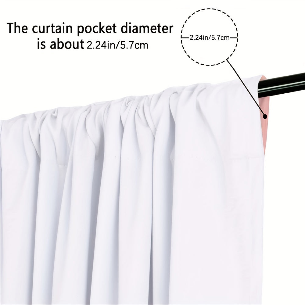 2panel Retro Library Printed Window Curtain Rod Pocket Semi Blackout Curtains