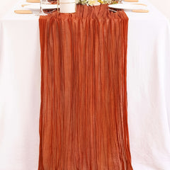 Polyester Pleated Tablecloth Green Gauze Tablecover