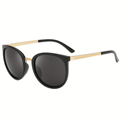 Round Metal Sunglasses For Women Men Large Outdoor Sports Glasses UV400