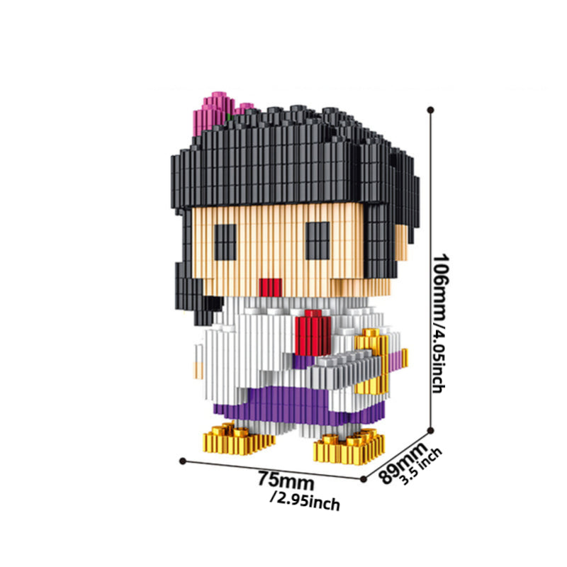 Anime Model Series Assembled Building Blocks Toy