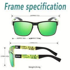 FRROS Men's Polarized UV400 Sunglasses Outdoor Party Holiday Decorative Shades