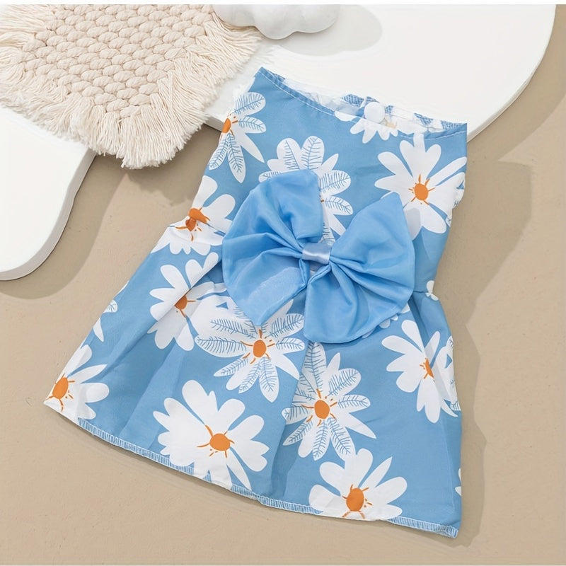 Summer Floral Skirt for Pets