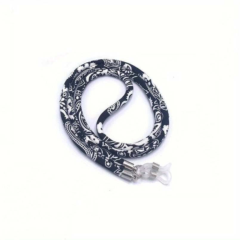 Adjustable Glasses Cord Ditsy Floral Print Minimalist Anti Slip Accessory