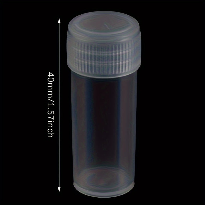 100pcs 5ml Plastic Bottles for School Chemistry Supplies