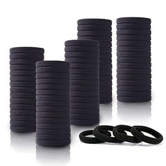 30 Seamless Thick Hair Band Elastic Hair Ties No Damage Ponytail Holder
