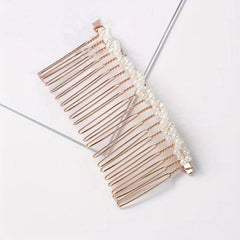 Pearl Hair Comb Bridal Braiding Head Jewelry Hair Accessories