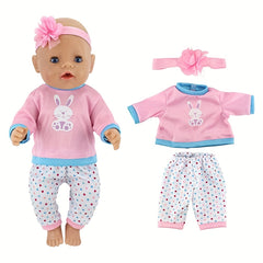 4 Sets Doll Outfits Fit For 43 18 45 72 Cm Girl Doll