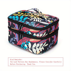 Double Layer Nail Polish Organizer Case Portable Storage Dividers Gel Holder