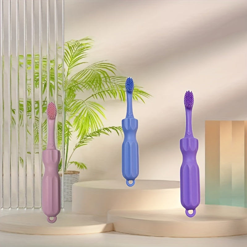 Baby Silicone Tooth Molar Stick Teething Chewing Toy