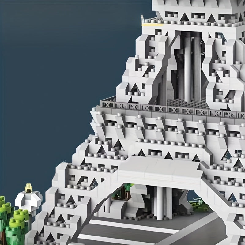 Eiffel Tower Model Building Blocks Toy - Educational Gift for Ages 6