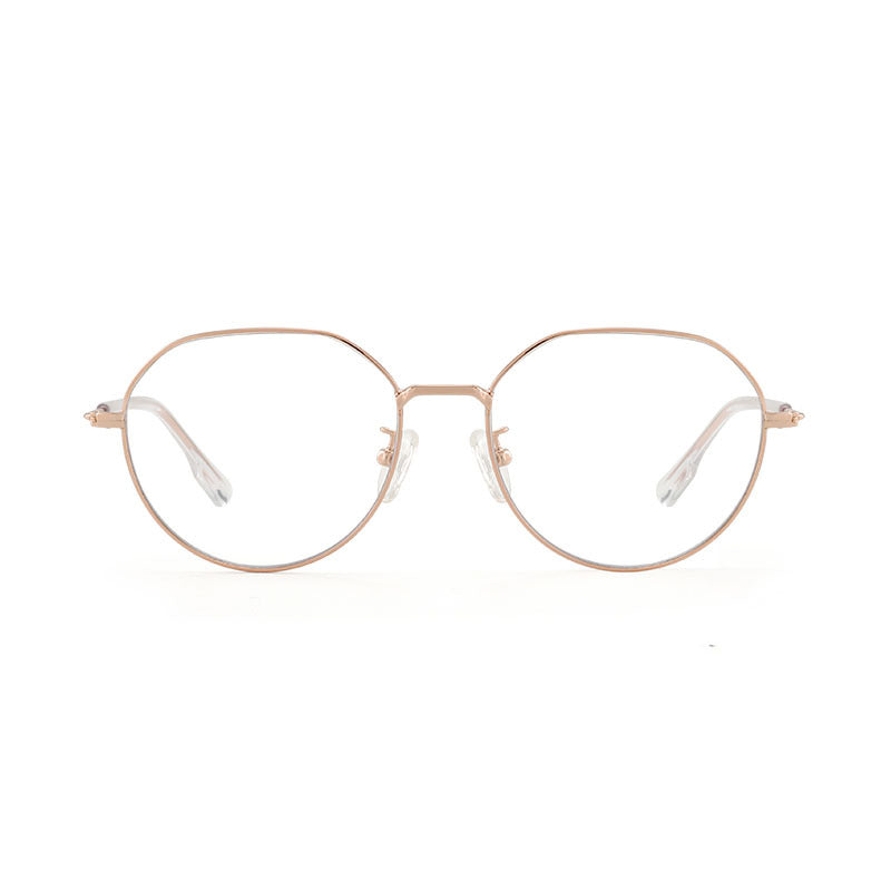 Men's Light Glasses Wire Frame UV Blocking Filter Computer Phone Glasses