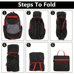 Large Capacity Foldable Backpack for Camping Hiking Travel