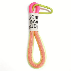 Y2K Fluorescent Bracelet Keychain Car Key Organizer