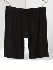  Women's Contrast Lace Trim Boy Shorts