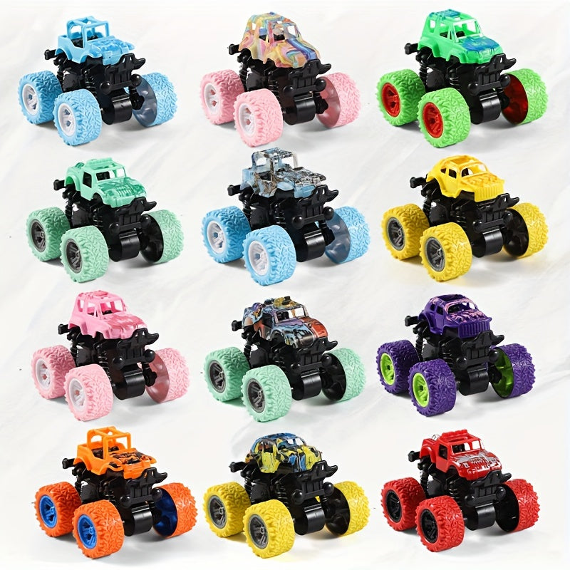 Rotatable 4WD Inertial Stunt Off-road Vehicle Model Boy Toy Car