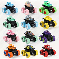 Rotatable 4WD Inertial Stunt Off-road Vehicle Model Boy Toy Car