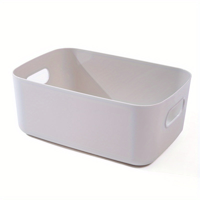 4pcs Plastic Storage Bins for Home Living Room Bathroom