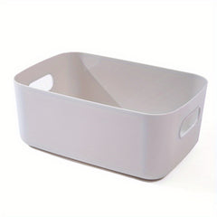 4pcs Plastic Storage Bins for Home Living Room Bathroom