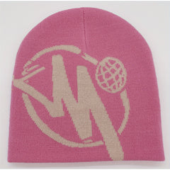 Hip hop Knit Beanie Hat Hat With Printing For Men And Women
