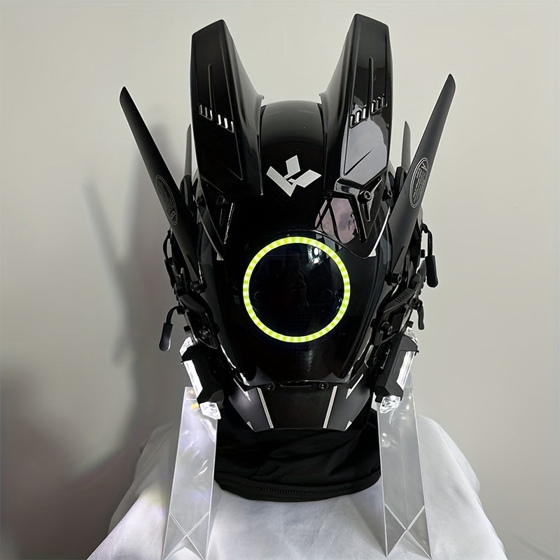 Punk Luminous Masks Halloween Party Decorative Masks Handmade