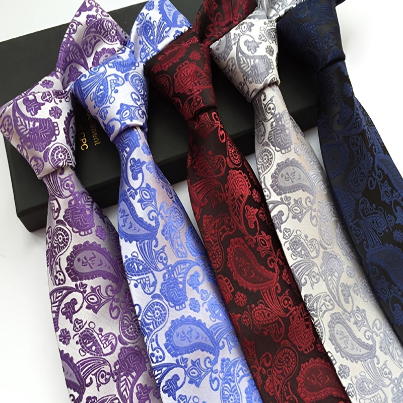 Men's Classic Cashew Flower Tie