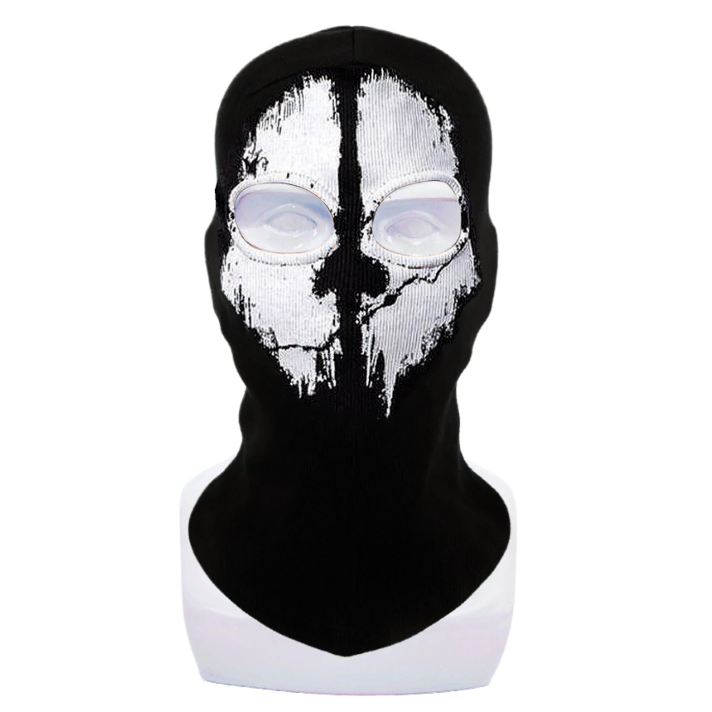 Halloween Ghost Headgear Outdoor Sunscreen Mask For Riding