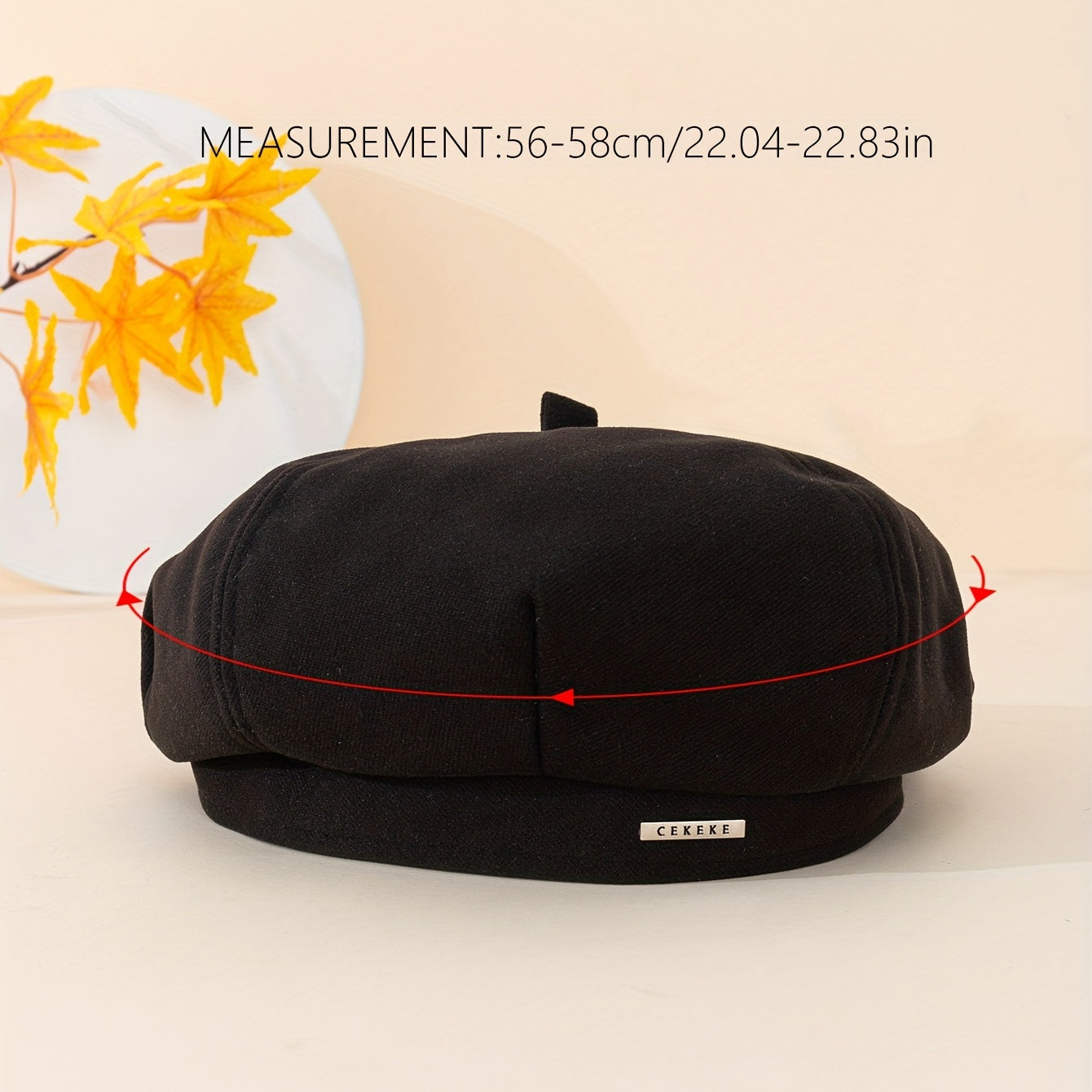 Vintage Beret Classic Solid Winter Warm Beret Cap Painter Hats For Women