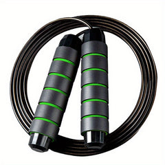 Speed Jump Rope with Memory Foam Handle for Cardio Training
