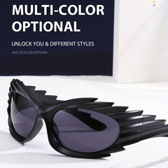 Hedgehog Shaped Sunglasses UV Protection for Men and Women