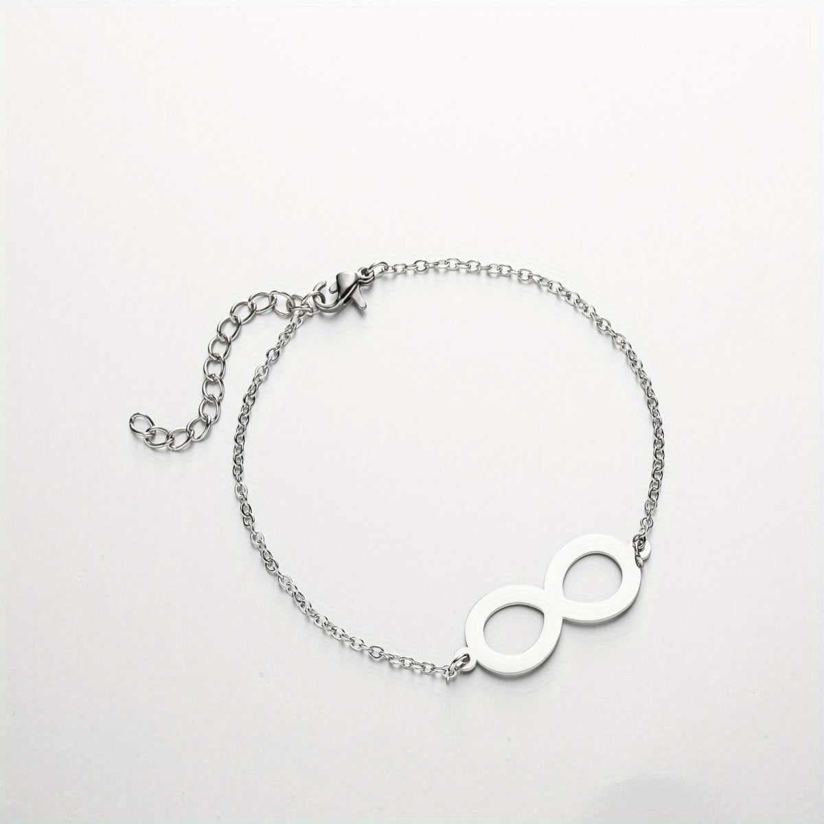 Men's Lightning Round Love Bracelet, Adjustable Charm