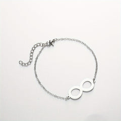 Men's Lightning Round Love Bracelet, Adjustable Charm