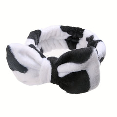 Bowknot Headband High Elasticity Hair Accessories for Spa Makeup