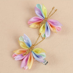2pcs Butterfly Hair Clips for Baby Girls