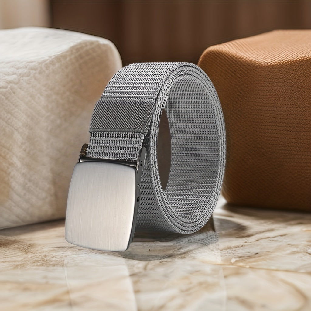 Men's Tactical Belt with Automatic Buckle