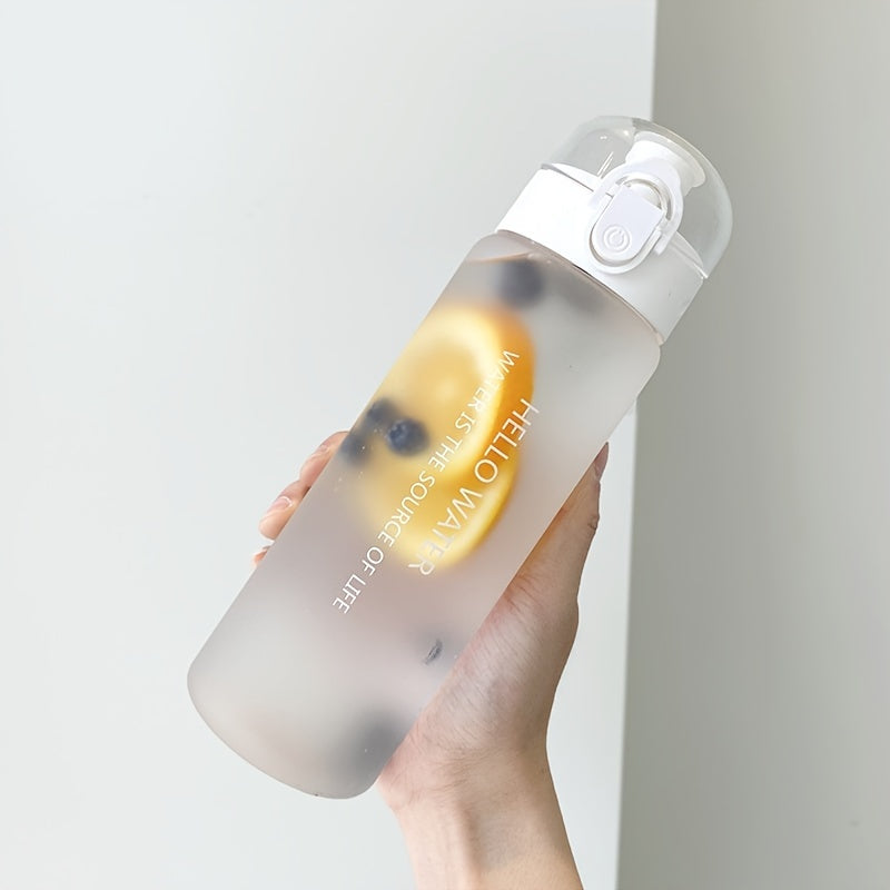 780ml Frosted Water Bottle for School Outdoor Fitness Stay Hydrated