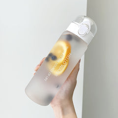 780ml Frosted Water Bottle for School Outdoor Fitness Stay Hydrated