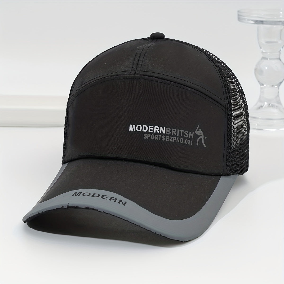 Mesh Breathable Baseball Cap Quick Drying Casual Adjustable Dad Hat Unisex