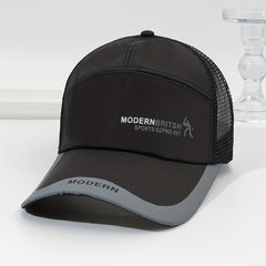 Mesh Breathable Baseball Cap Quick Drying Casual Adjustable Dad Hat Unisex