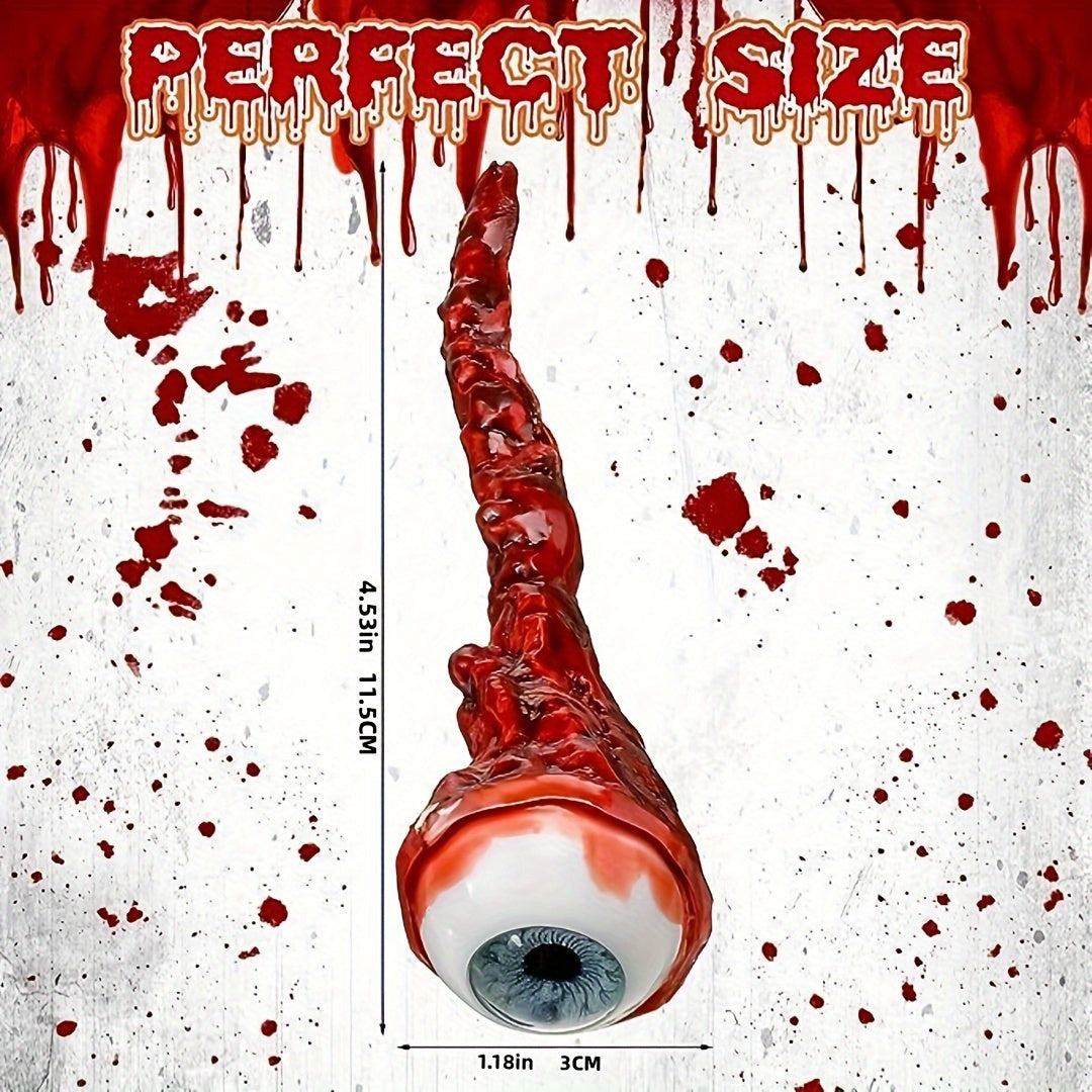2 Colors Latex Halloween Prank Eyeballs for Scary Fun